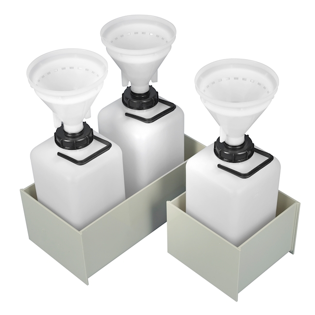 Waste collecting unit 6 lt/1place